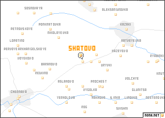 map of Shatovo