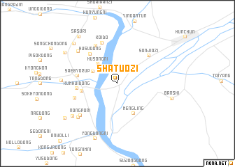 map of Shatuozi