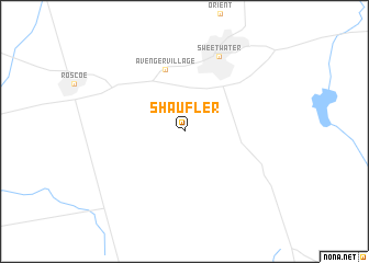 map of Shaufler