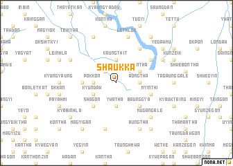 map of Shaukka