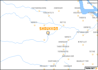 map of Shaukkon