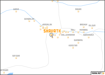 map of Shāvātk