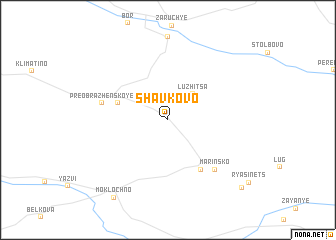 map of Shavkovo