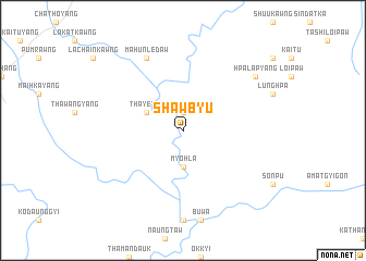 map of Shawbyu