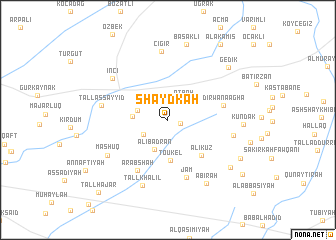 map of Shaydkah