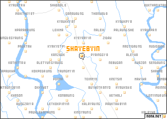 map of Shayebyin