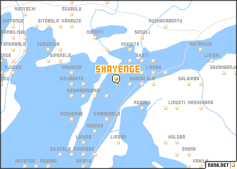 map of Shayenge