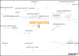 map of Shaymurzino