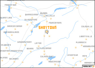 map of Shaytown