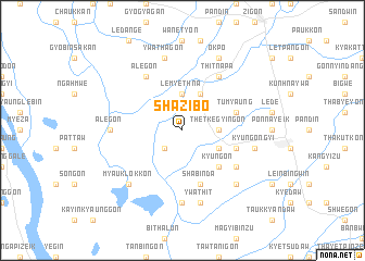 map of Shazibo