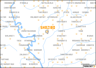 map of Shazibo