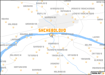 map of Shchebolovo