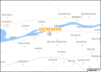 map of Shchedrino
