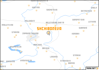 map of Shchiboreva