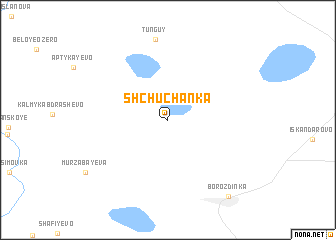 map of Shchuchanka