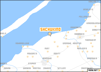 map of Shchukino