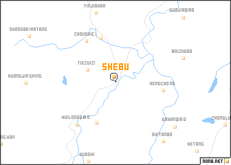 map of Shebu