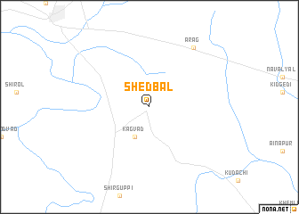 map of Shedbal