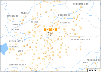 map of Sheikh