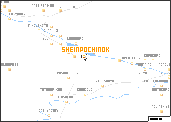 map of Shein-Pochinok