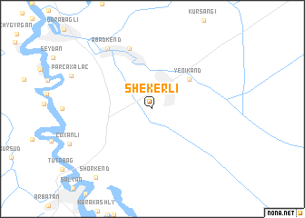 map of Shekerli