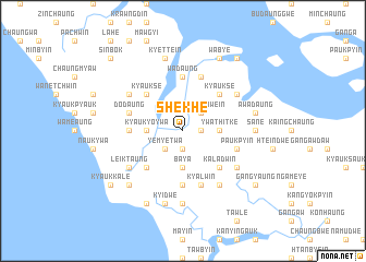 map of Shekhe