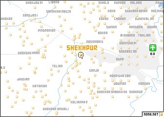 map of Shekhpur