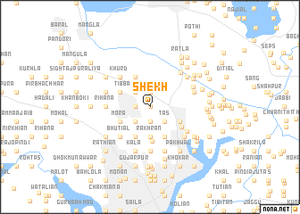 map of Shekh