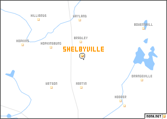 map of Shelbyville