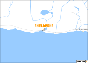 map of Sheldrake