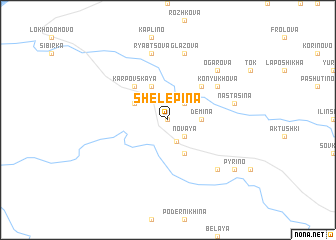 map of Shelepina