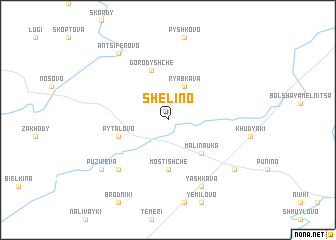 map of Shelino