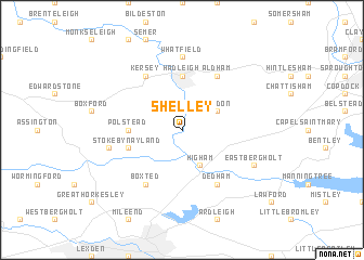 map of Shelley