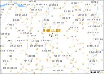 map of Shelloe