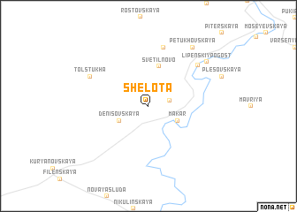 map of Shelota