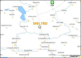 map of Shelyagi