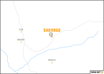 map of Shemagē