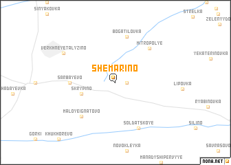 map of Shemarino