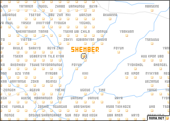 map of Shember