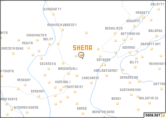 map of Shëna