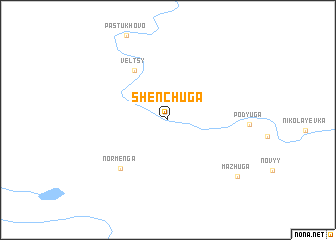 map of Shenchuga