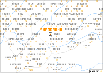 map of Shengboma