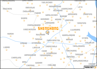 map of Shenghang