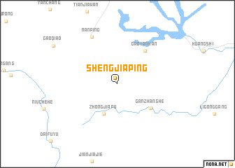 map of Shengjiaping