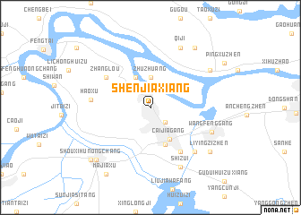 map of Shenjiaxiang