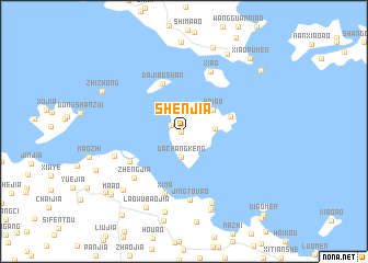 map of Shenjia