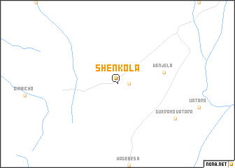 map of Shenkʼola