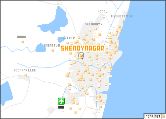 map of Shenoy Nagar