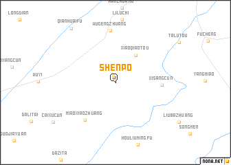 map of Shenpo