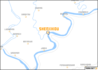 map of Shenxikou